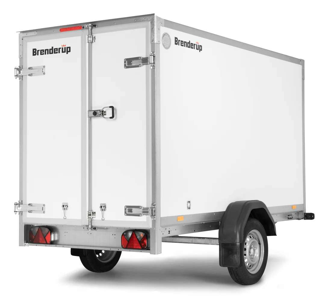 Brenderup CD260UBD CargoDynamic™ – Leichter Kastenanhänger 750 kg mit Hecktüren