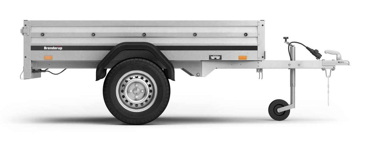 Brenderup 1205S – Kippanhänger 750 kg mit 625 kg Nutzlast – 203 × 116 cm