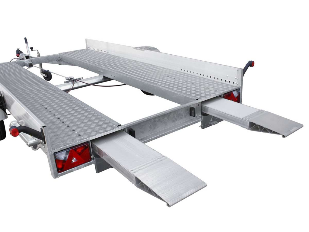 Anssems AMT 2000 ECO – Autotransporter 2000 kg mit Alu-Rampen – 400 × 188 cm