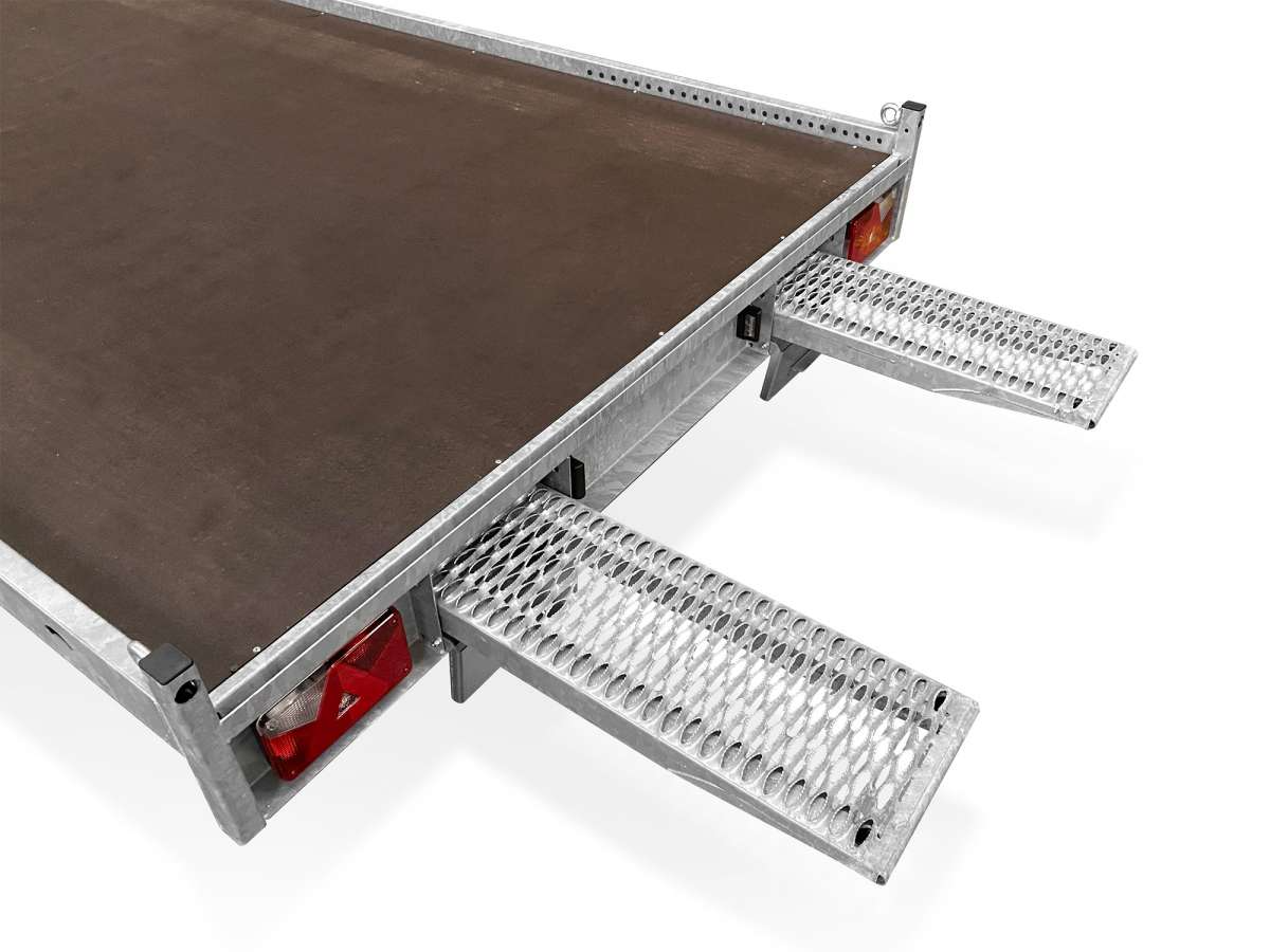 Anssems MSX 2700 Basic – Multitransporter 2700 kg mit Stahl-Rampen – 405 × 200 cm