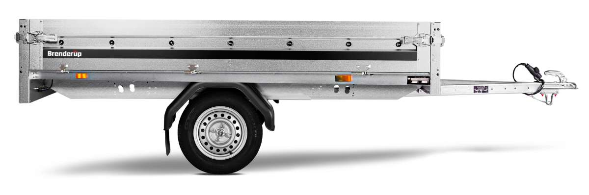 Brenderup 3251S Hochlader-Anhänger 750 kg – 250 × 142 cm