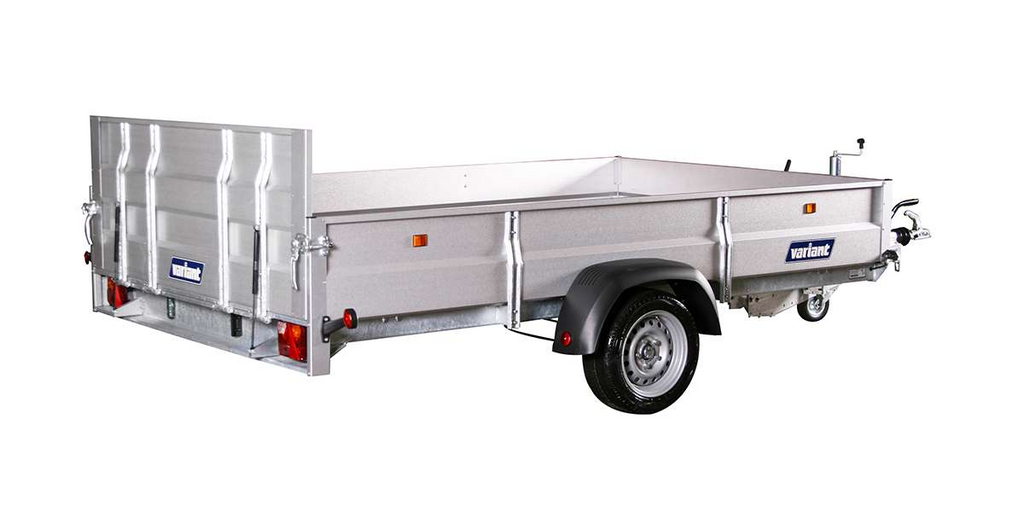 Variant 1819 F1 – Kippbarer Tieflader 1800 kg mit 15° Kippwinkel – 314 × 195 cm
