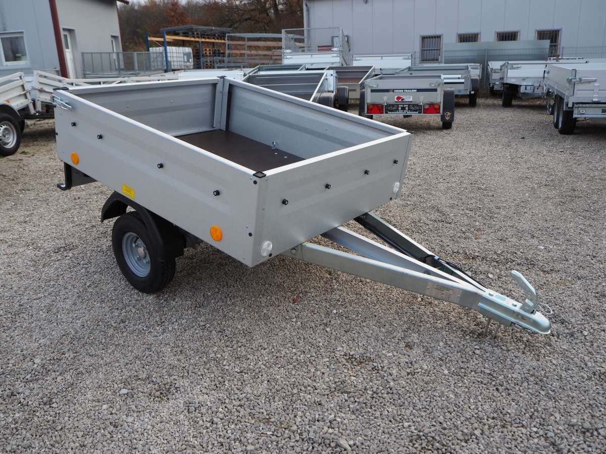 TPV HL-EU 0 Anhänger 650 kg – 132 × 107 cm – vollverzinkt