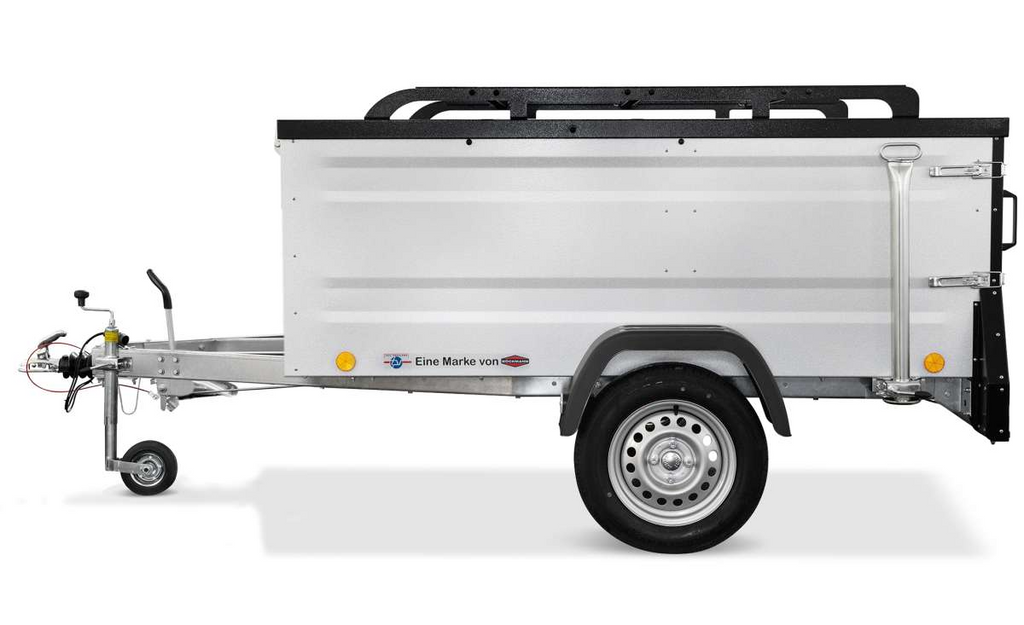 TPV KT-EB2 Geschlossener Anhänger mit Deckel 1000 kg – Tempo 100 – 202 × 108 cm