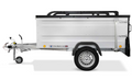TPV KT-EB2 Geschlossener Anhänger mit Deckel 1000 kg – Tempo 100 – 202 × 108 cm