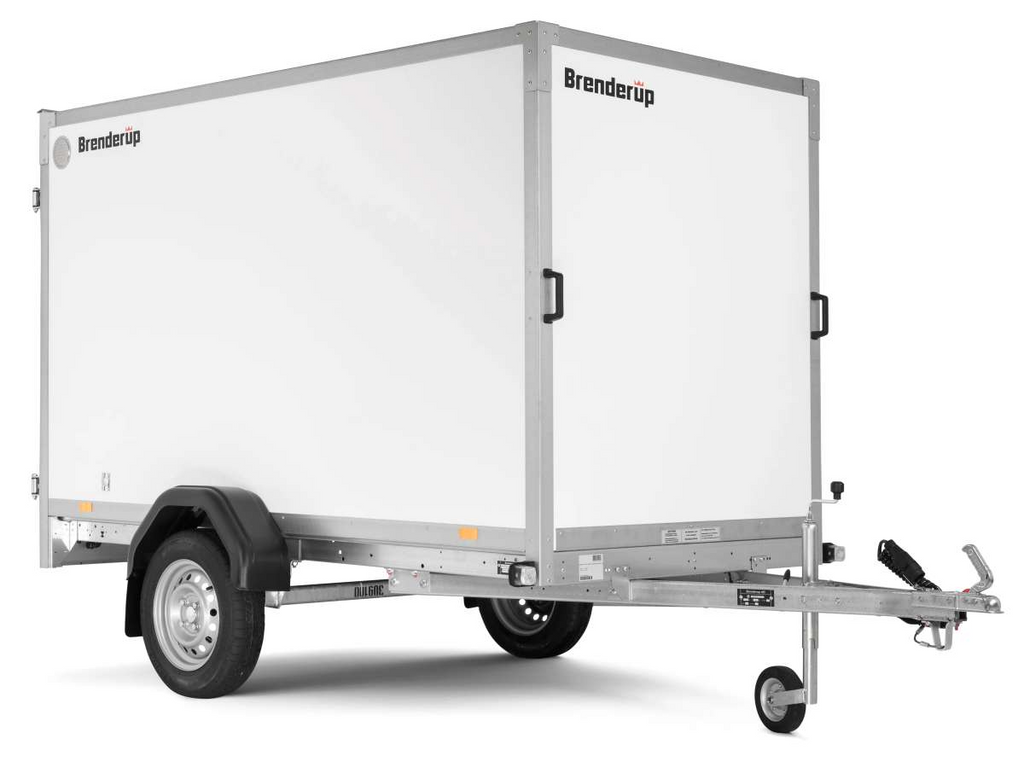 Brenderup CD260UBD CargoDynamic™ – Leichter Kastenanhänger 750 kg mit Hecktüren