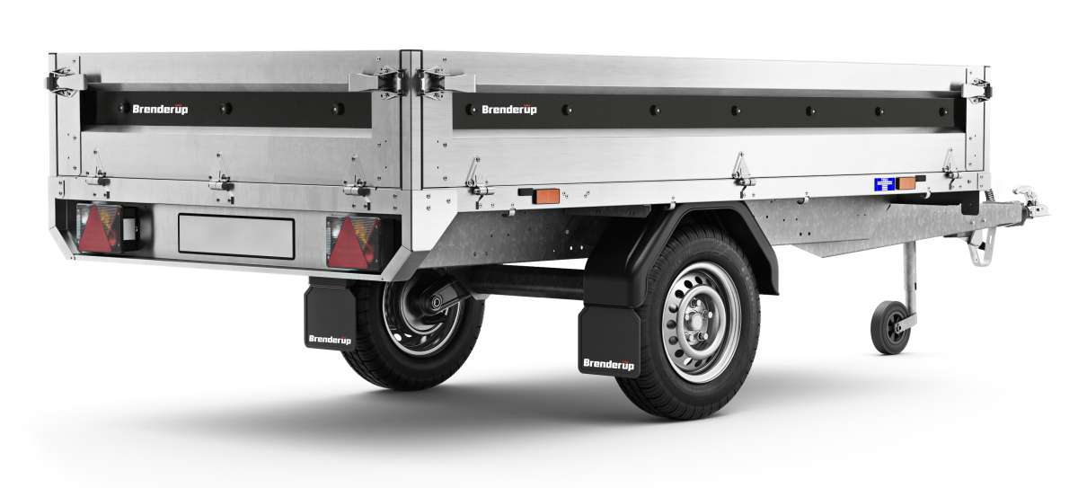 Brenderup 4260S Hochlader-Anhänger 750 kg – 259 × 143 cm