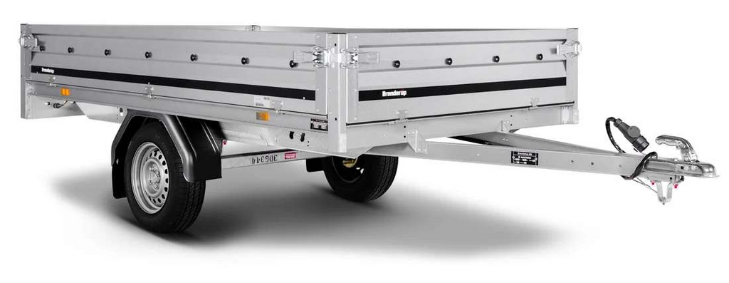 Brenderup 3251S Hochlader-Anhänger 750 kg – 250 × 142 cm