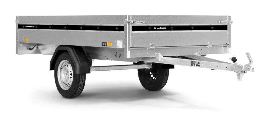 Brenderup 3253S Hochlader-Anhänger 750 kg – 250 × 142 cm