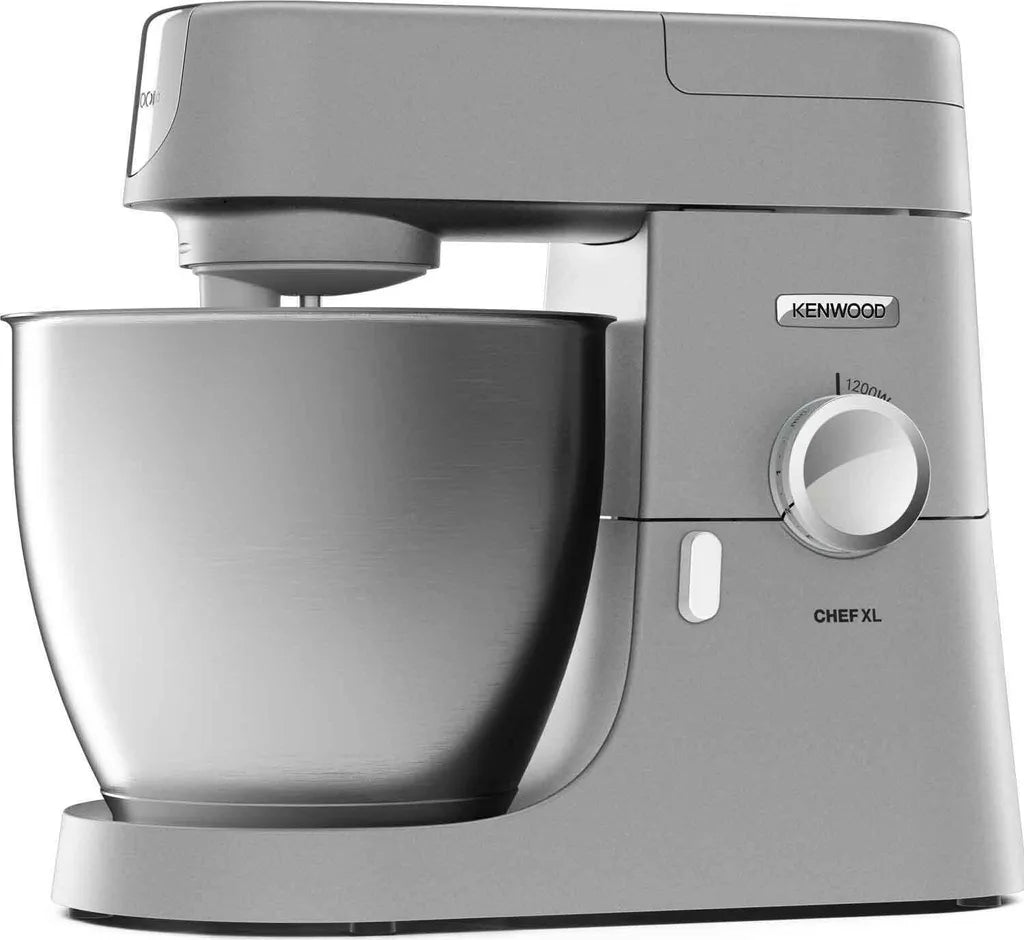 Kenwood Chef XL KVL4100S Küchenmaschine – 1200W, 6,7L Edelstahl, Patisserie-Set, Silber