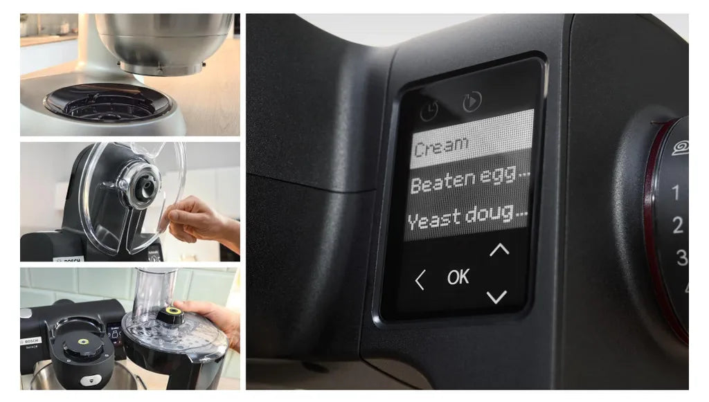 Bosch MUMS6ZS13D Serie 6 Küchenmaschine – 1600W, 5,5L, Smart Sensor, 3D Planetary, Waage