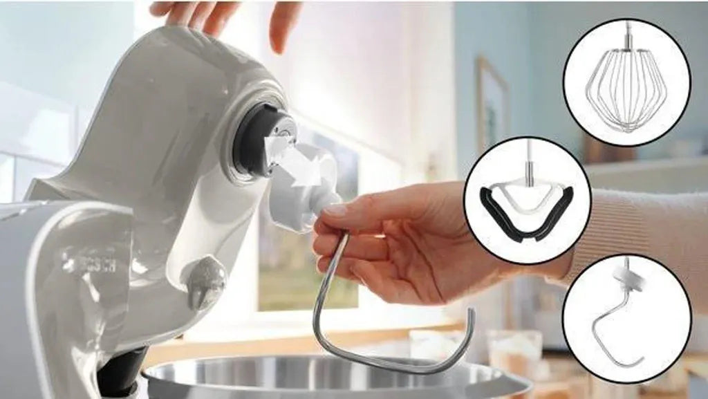 Bosch MUM5XL72 Küchenmaschine – 1000W, 3,9L Edelstahl, Waage, 3D Planetary, Fleischwolf