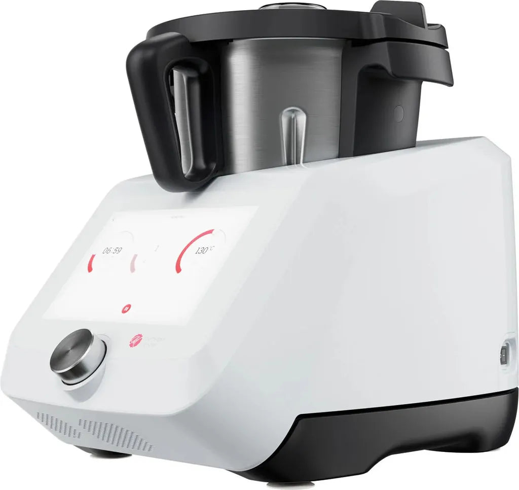 Silvercrest Monsieur Cuisine smart SKMS 1200 A1 – Küchenmaschine 1050W, 8" Touch, WiFi, Weiß