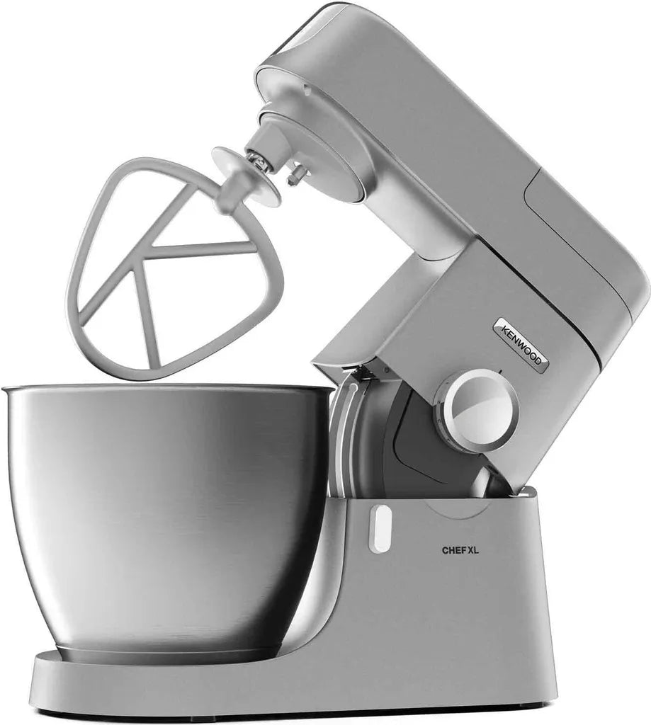 Kenwood Chef XL KVL4100S Küchenmaschine – 1200W, 6,7L Edelstahl, Patisserie-Set, Silber