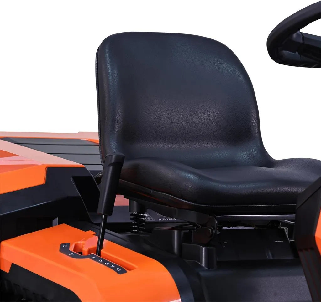 FUXTEC FX-RMT84M Rasentraktor – Aufsitzmäher 83cm, 432ccm, 280L Fangkorb, Elektrostart
