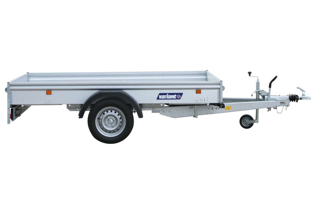 Variant B715 S3 gebremster Kippanhänger 750 kg – 255 × 145 cm