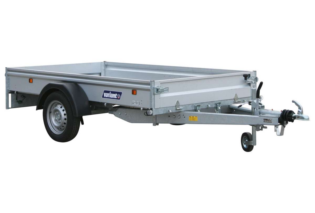 Variant B715 S3 gebremster Kippanhänger 750 kg – 255 × 145 cm
